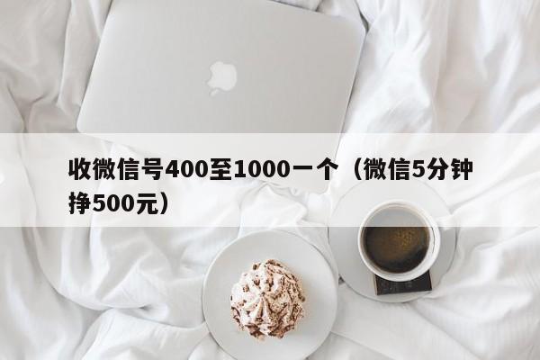 收微信号400至1000一个（微信5分钟挣500元）